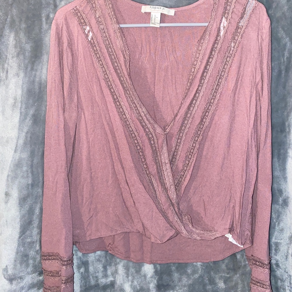 Forever 21 Cropped Blouse